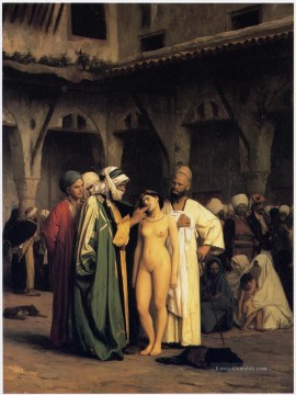 Jean Léon Gérôme Werke - Sklavenmarkt griechisch Araber Orientalismus Jean Leon Gerome